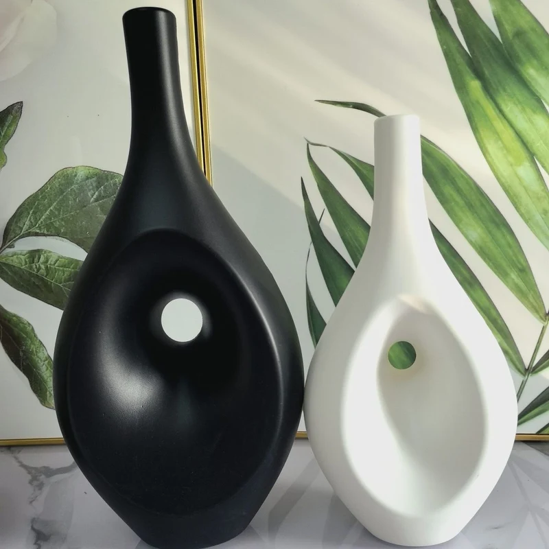 Künstlerische zeitgenössische Tropfen Vase Karnz