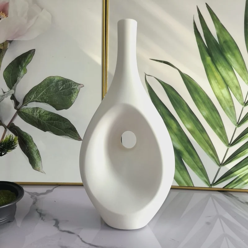 Künstlerische zeitgenössische Tropfen Vase Karnz