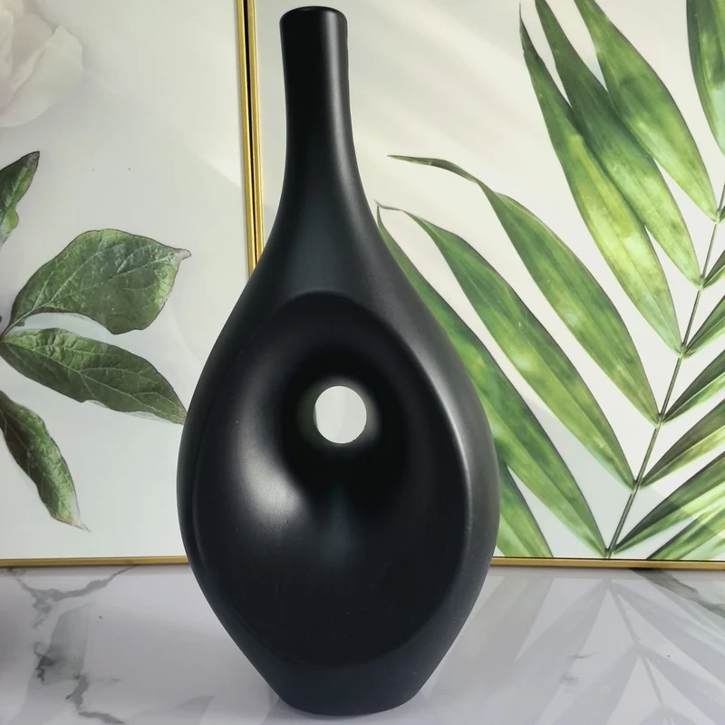 Künstlerische zeitgenössische Tropfen Vase Karnz