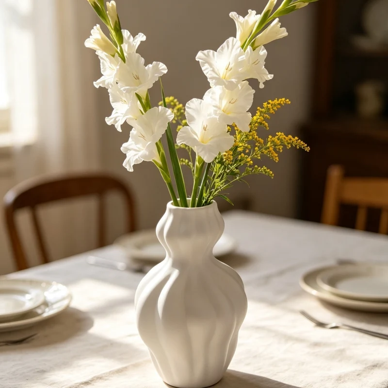 Abstract Skulptural Dekorative Vase Karnz
