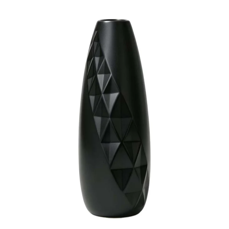 Geometrische Texturierte Dekorative Blumenvase Karnz