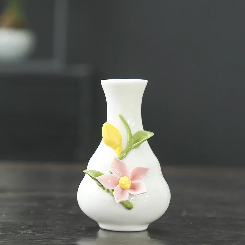 Künstlerische Blumenporzellanvase Karnz