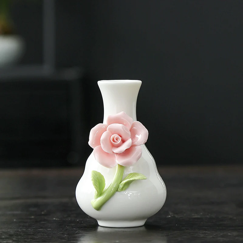 Künstlerische Blumenporzellanvase Karnz
