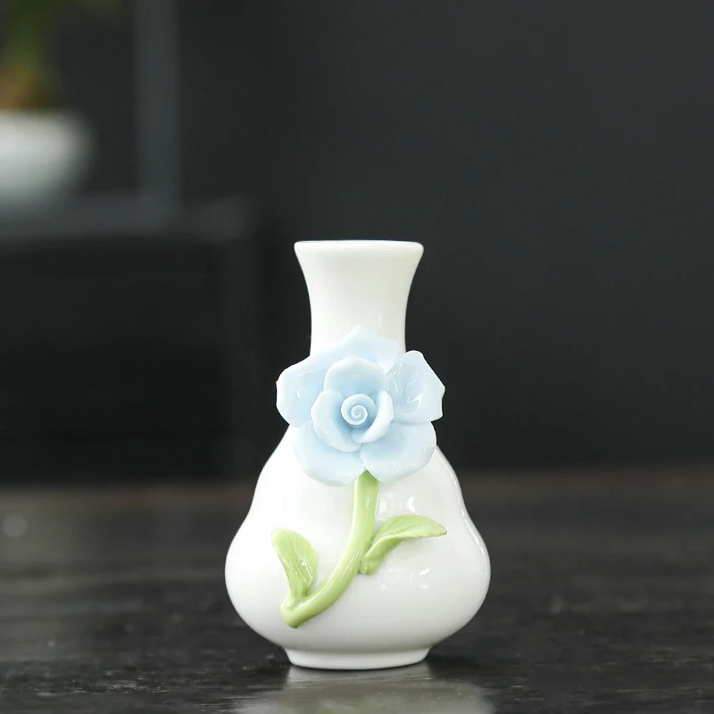 Künstlerische Blumenporzellanvase Karnz