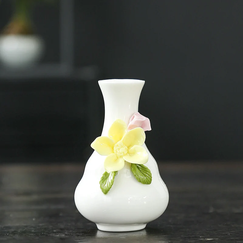 Künstlerische Blumenporzellanvase Karnz