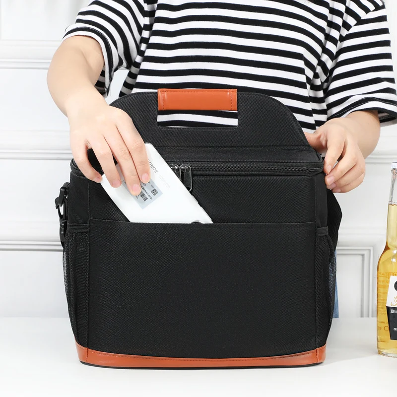 Isolierte Mehrfachtaschen Mittagessen Kühler Karnz