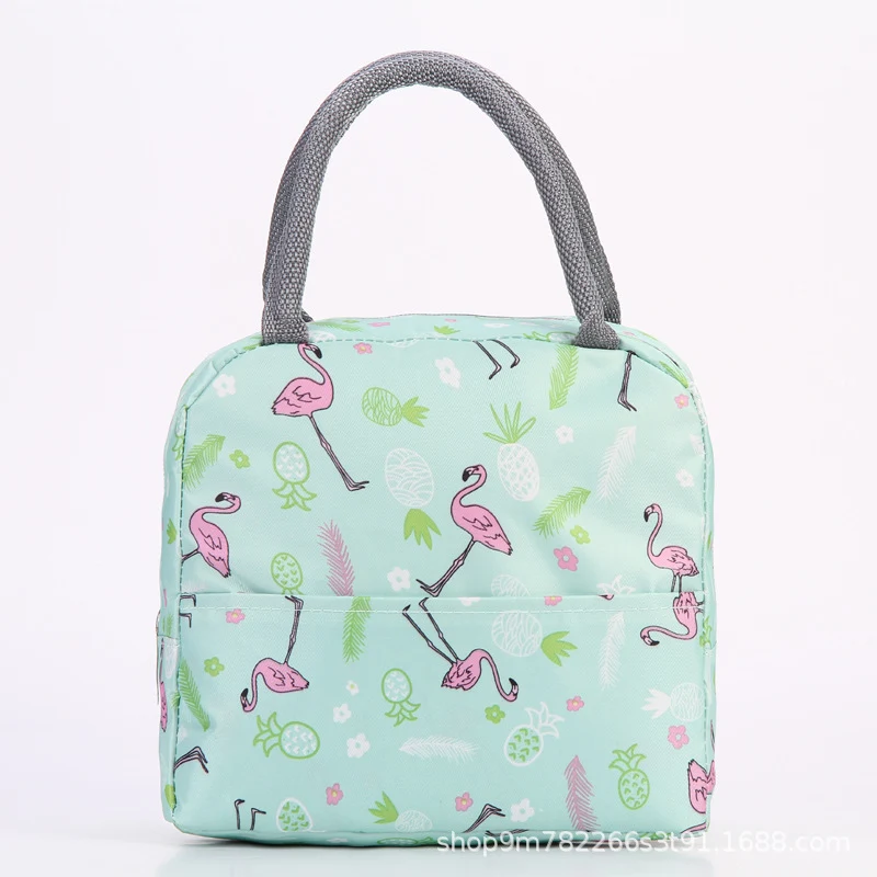 Isolierte Flamingo-Muster Mittagstasche Karnz