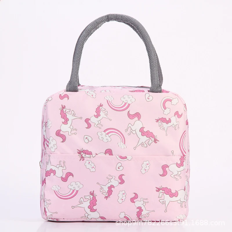 Isolierte Flamingo-Muster Mittagstasche Karnz