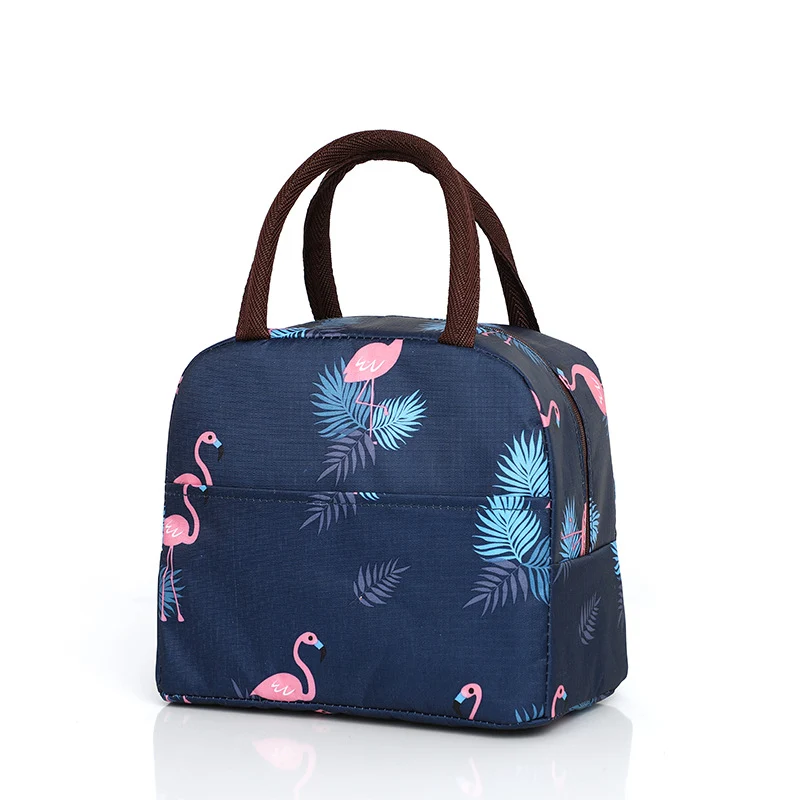 Isolierte Flamingo-Muster Mittagstasche Karnz