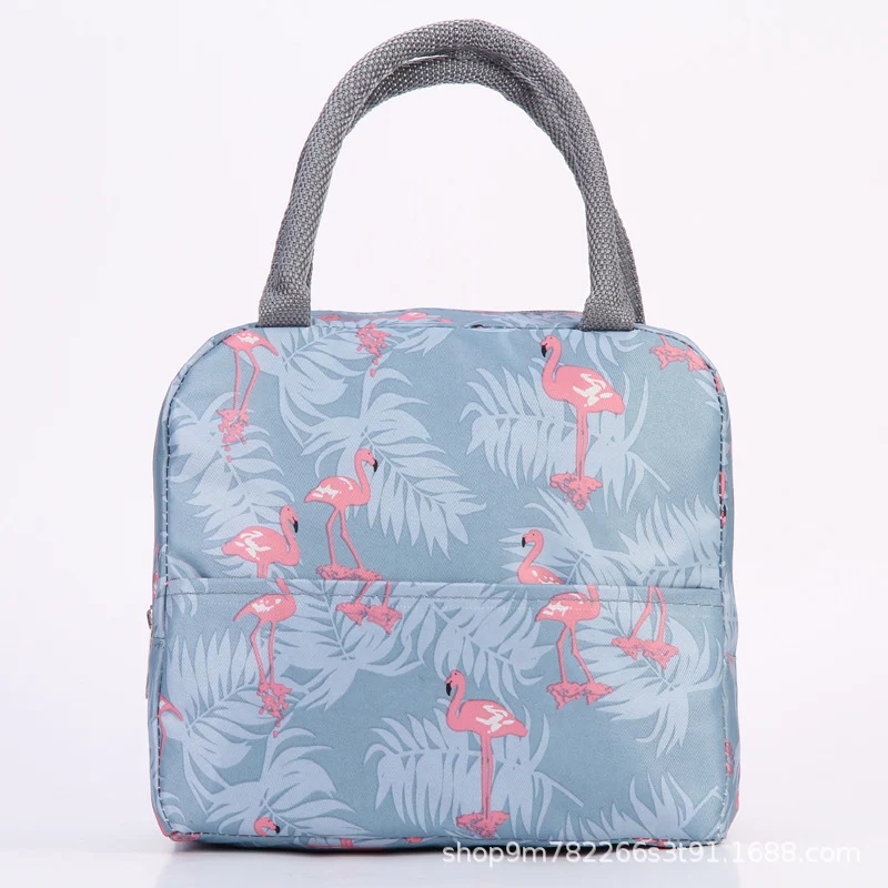 Isolierte Flamingo-Muster Mittagstasche Karnz