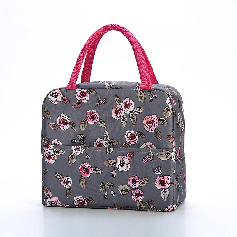 Isolierte Flamingo-Muster Mittagstasche Karnz