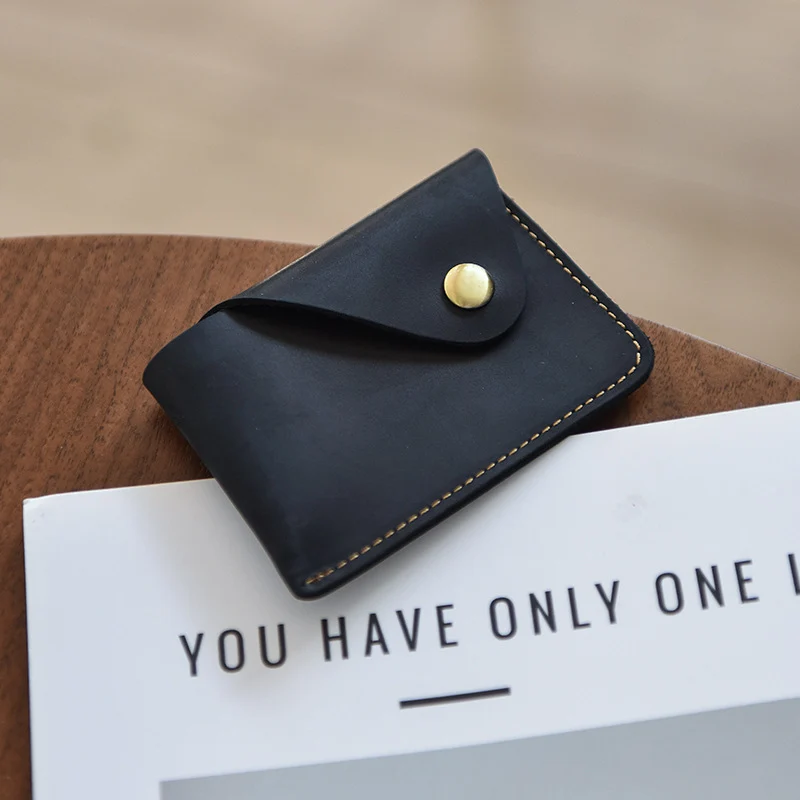 Stylische Leder Kartenbörse