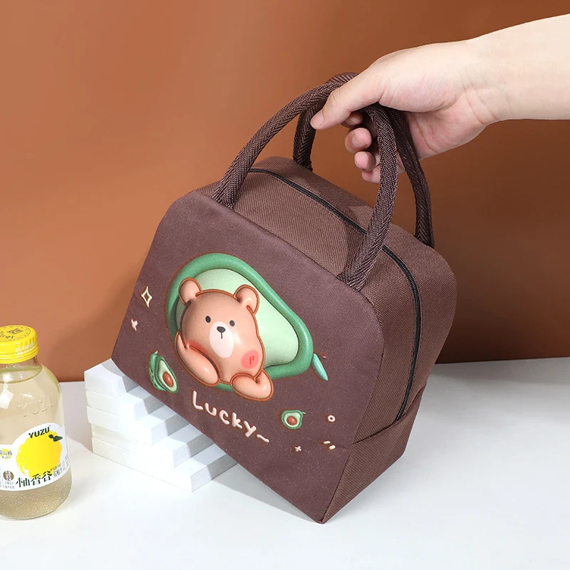 Isolierte Cartoon-Lunchtasche Karnz