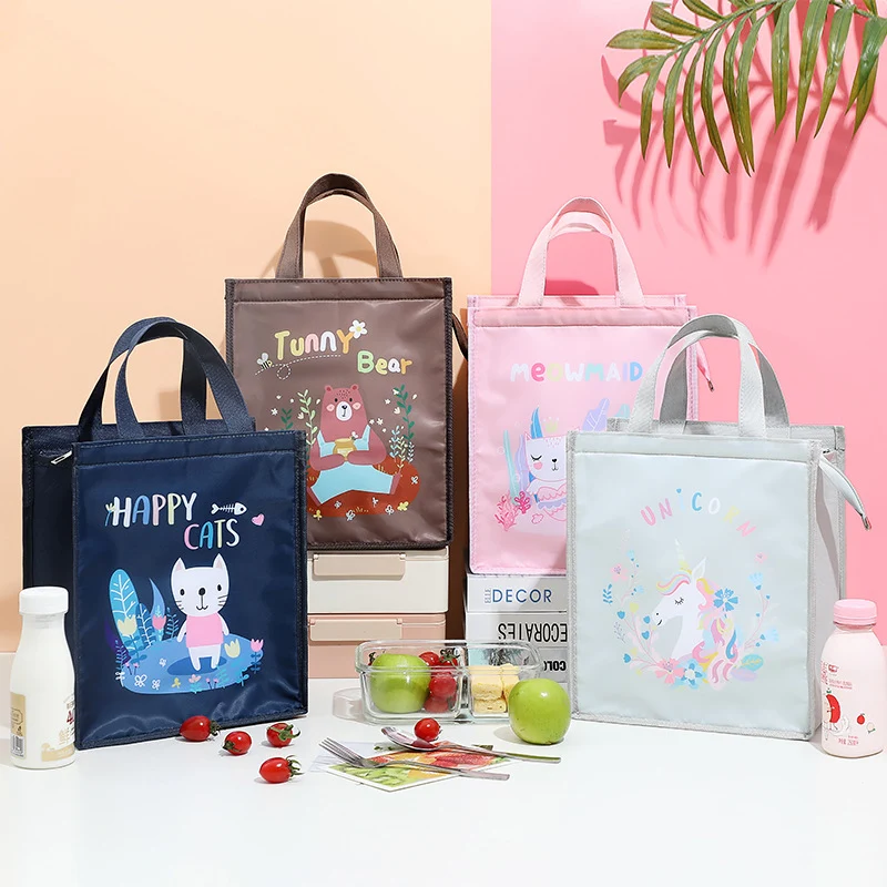 Isolierte Tier-Motiv Lunch-Tasche Karnz