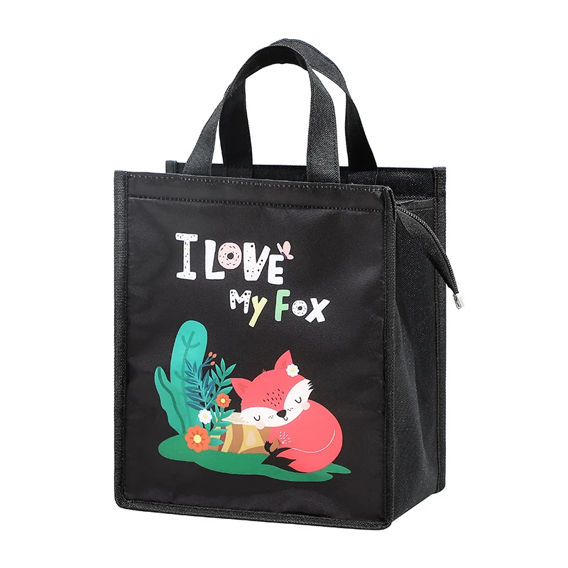 Isolierte Tier-Motiv Lunch-Tasche Karnz