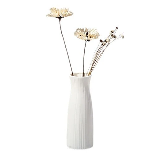 Elegante Texturierte Dekorative Blumenvase Karnz