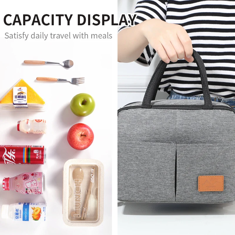 Stylische isolierte Lunch-Tasche Karnz