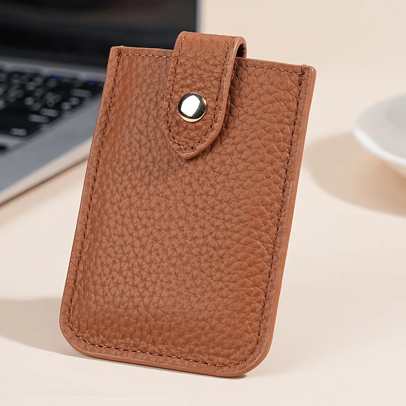 Leder RFID-blockierende Kartenhalter