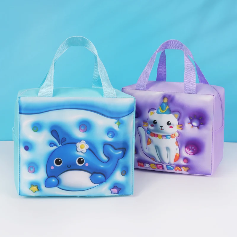 Cartoon-Themen Isolierte Lunch Tasche Karnz