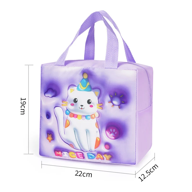 Cartoon-Themen Isolierte Lunch Tasche Karnz
