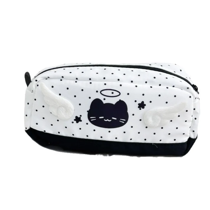 Niedliches katzenmotiviertes Mehrfachfächer-Mäppchen
