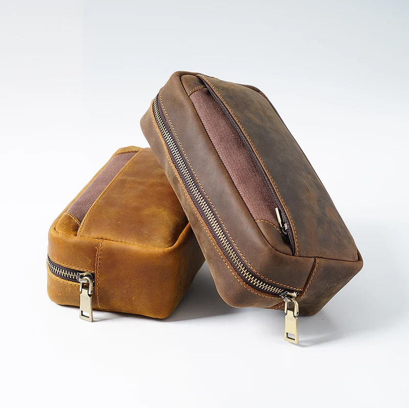 Vielseitiges Leder-Bleistiftetui