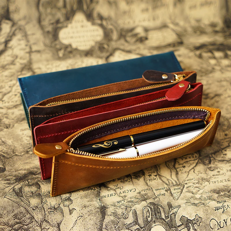 Premium Leder Stiftetui 1790590108