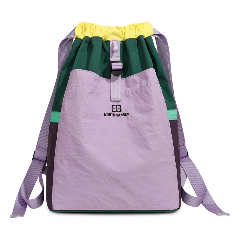 Bunter Kordelzug-Rucksack Karnz