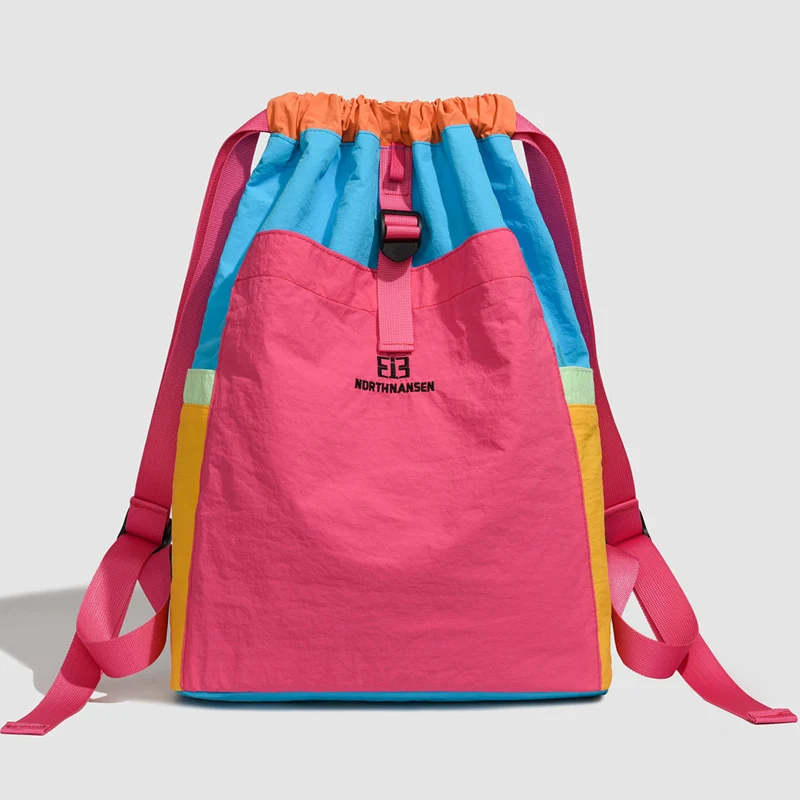 Bunter Kordelzug-Rucksack Karnz