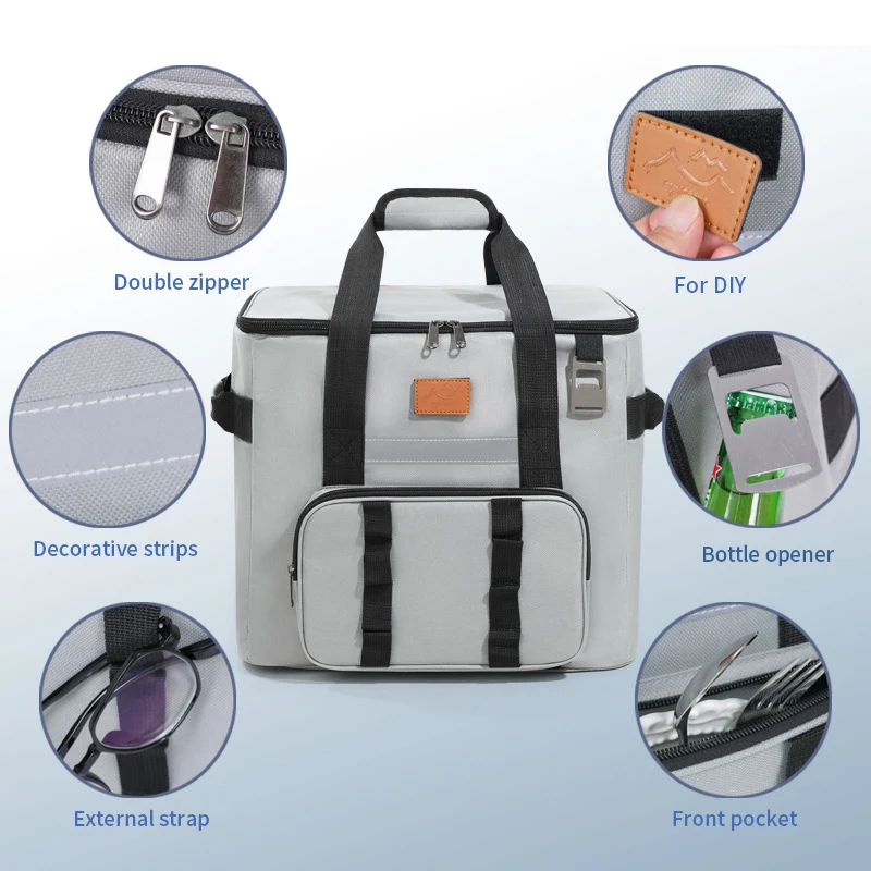 Isolierte Mehrfach-Food-Carrier Karnz