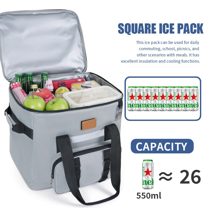 Isolierte Mehrfach-Food-Carrier Karnz