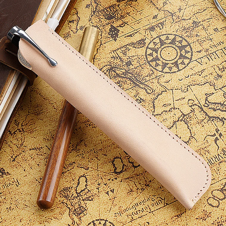 Leder Bleistift Rolltasche