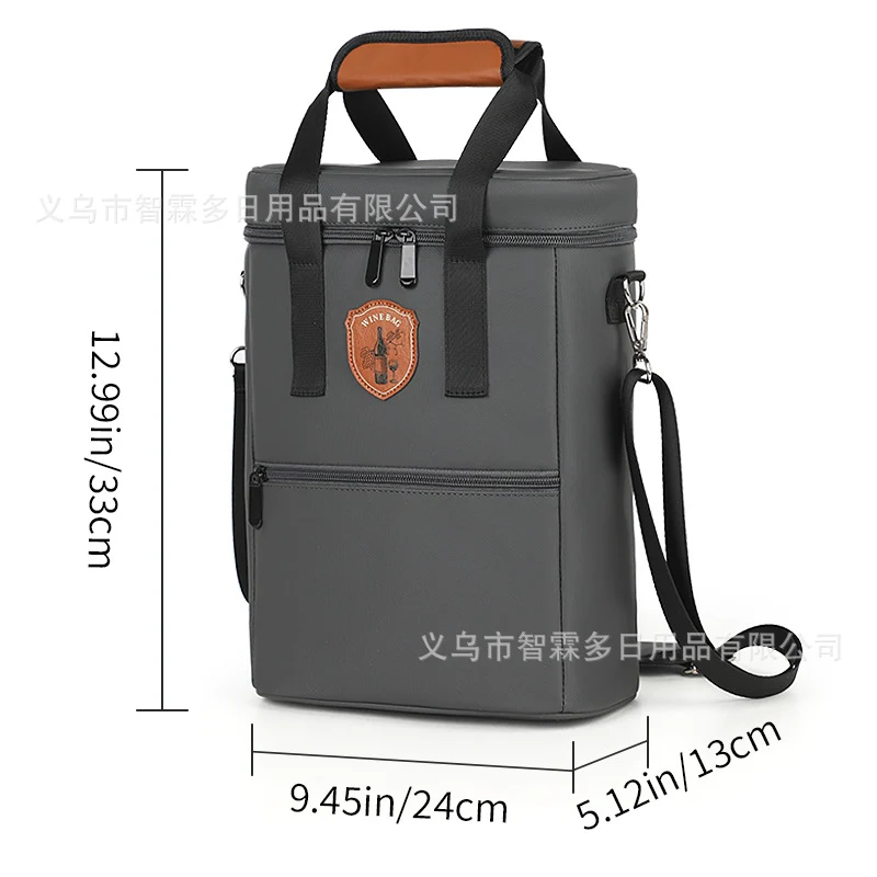 Isolierte Lunch-Kühltasche mit mehreren Taschen Karnz