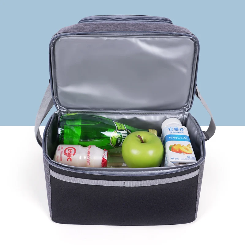 Isolierte Lunch-Kühltasche mit mehreren Taschen Karnz