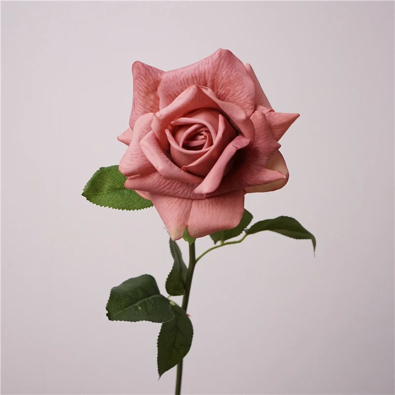 Lebensnahe Gartenrose Stiel