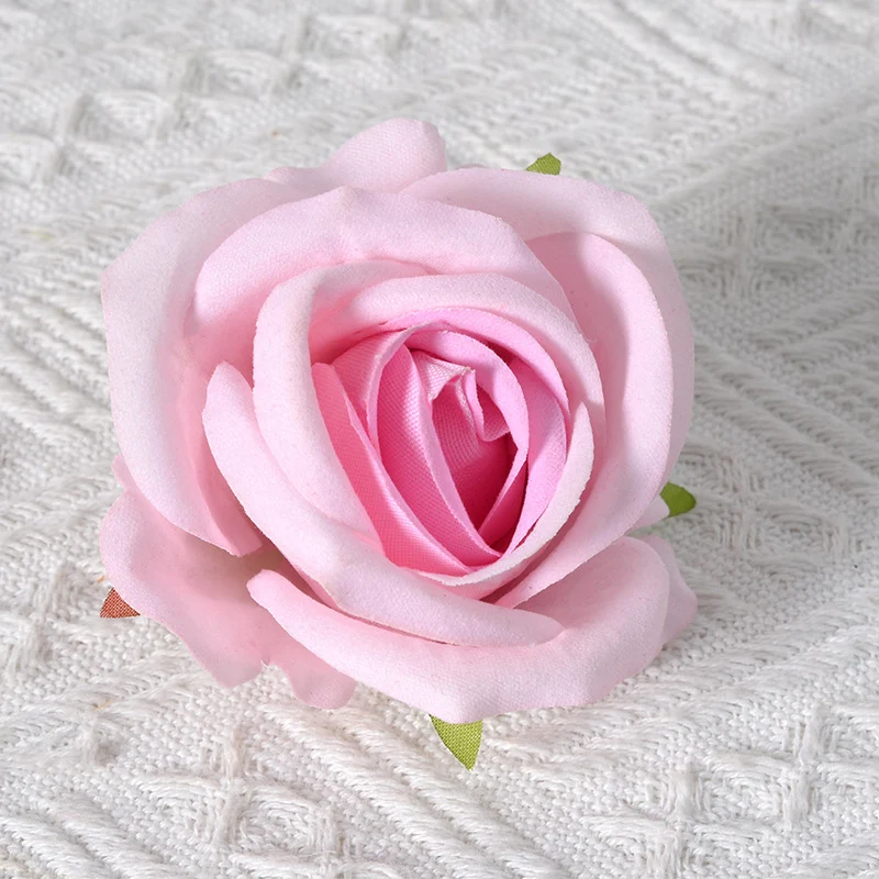 Dekorativer Samt Rose Pins Brosche