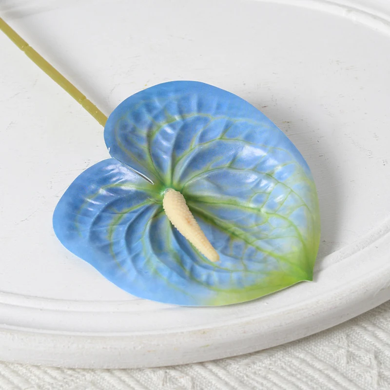 Dekorativer künstlicher Anthurium-Blumenstiel