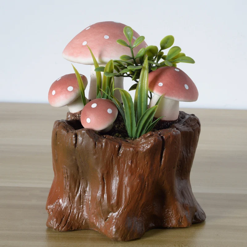 Dekorative Pilzpflanzen-Skulptur