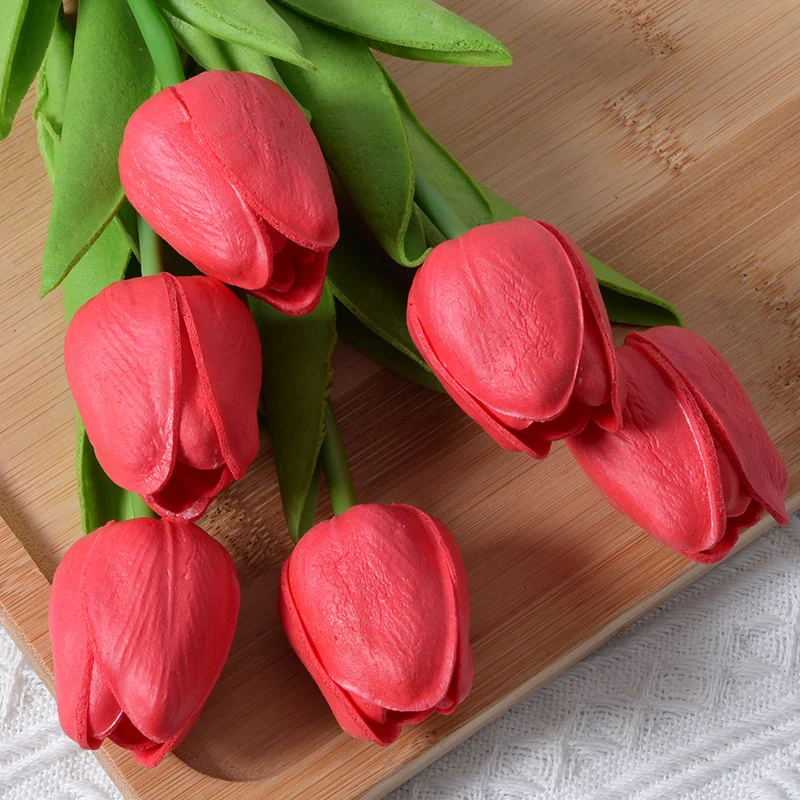 Künstliche Tulpen-Blumenarrangement