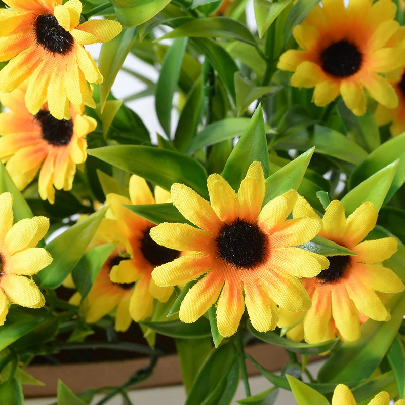 Künstlicher Sonnenblumenstiel Dekoration