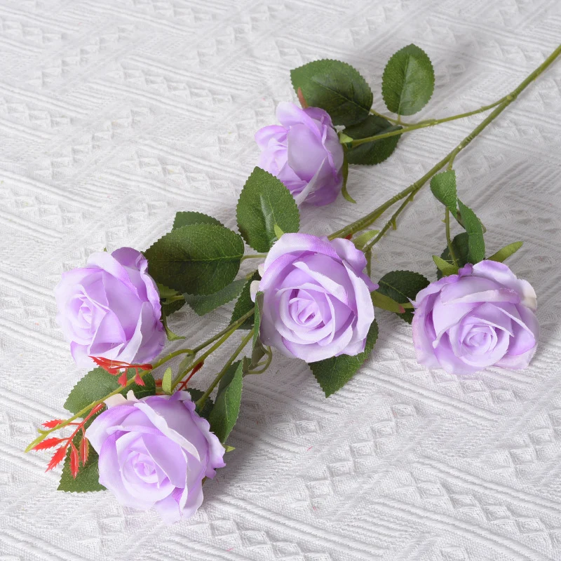 Künstlicher Seidenblumen-Rosenstiel
