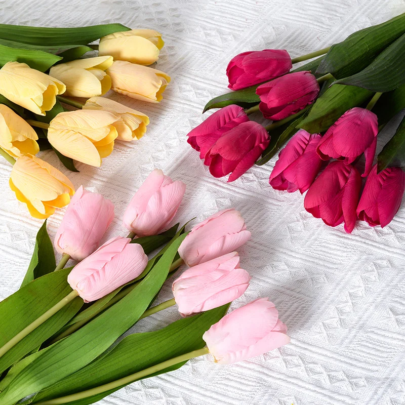 Dekorative Kunstblumen-Tulpenstiele