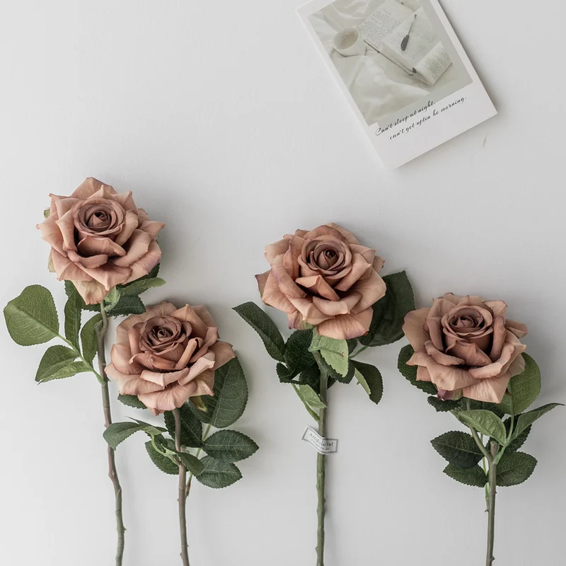 Realistische Blumen Dekorative Rosen
