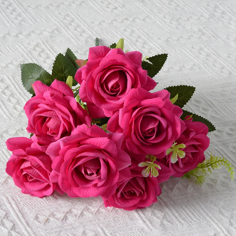 Künstlicher Ros-blumenstrauß