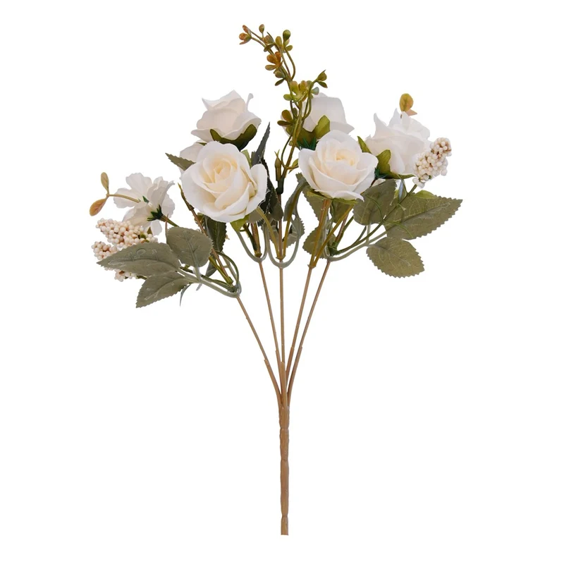 Lebensechte Blumenstrauß-Stiel-Anordnung