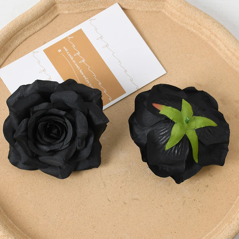 Premium Stoff Blüten Haarklammern