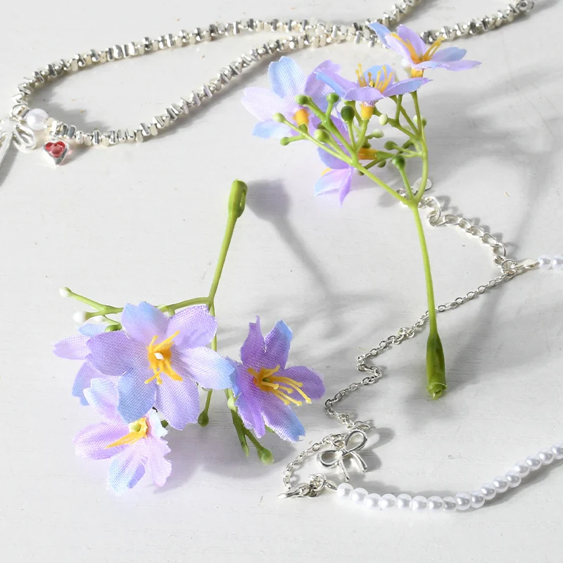 Florale Haaraccessoire Brosche