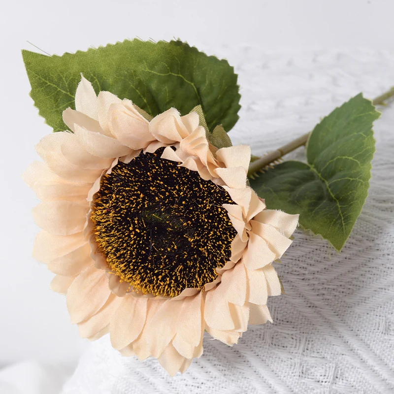 Dekorativer Stoff Sonnenblumenstängel