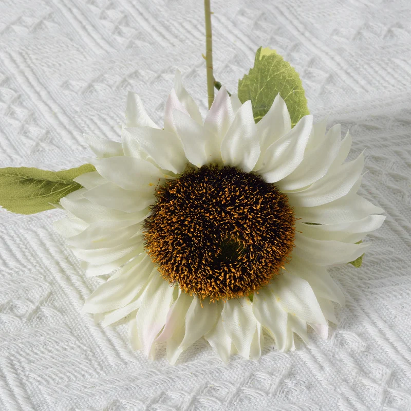 Dekorativer Stoff Sonnenblumenstängel