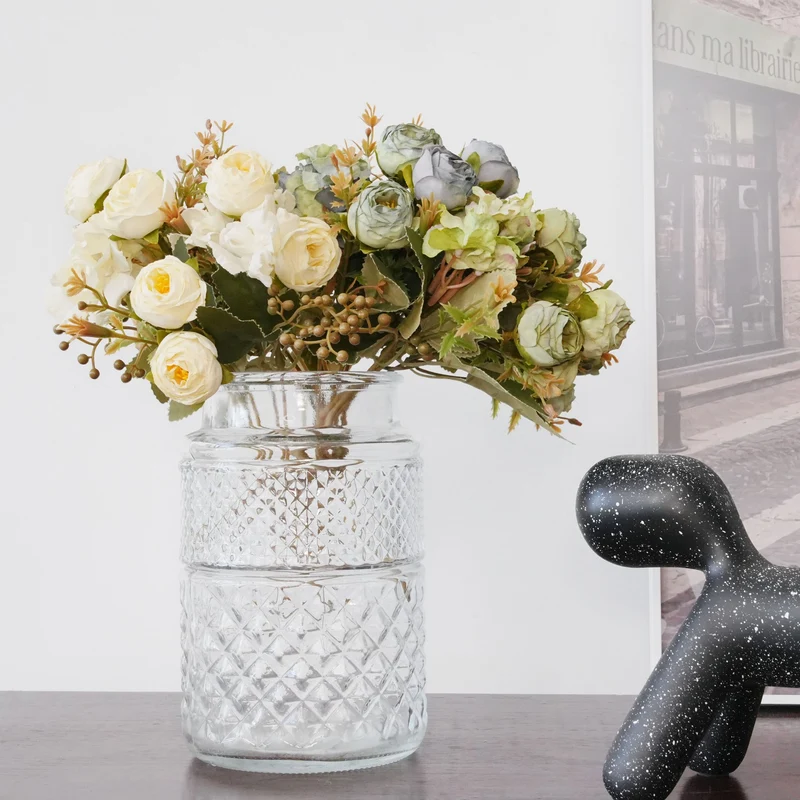 Lebensechter künstlicher Blumenstängelstrauß